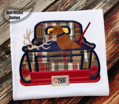 Hunting truck applique
